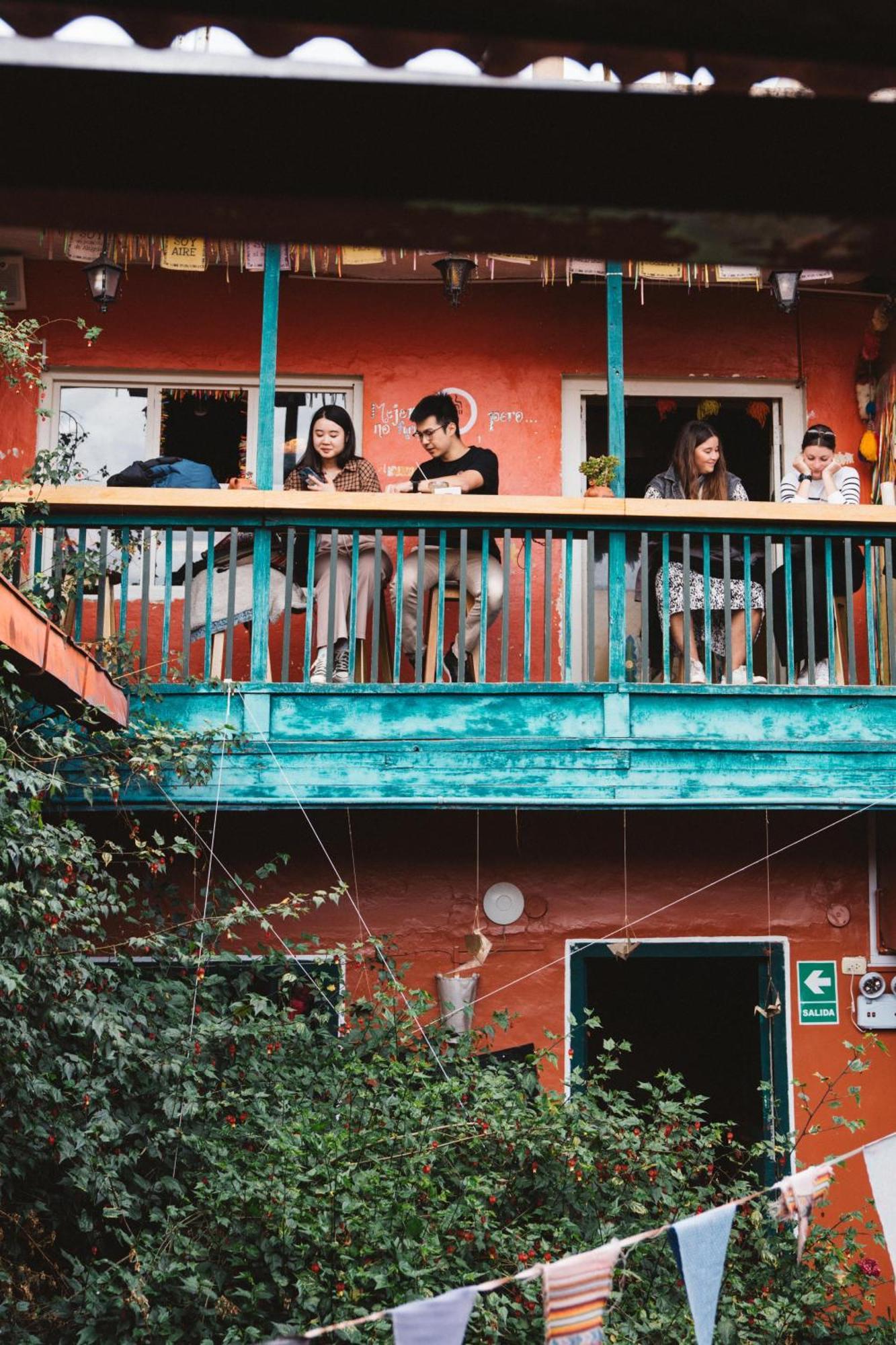 Backpacker La Bo'M Hotel Cusco Luaran gambar