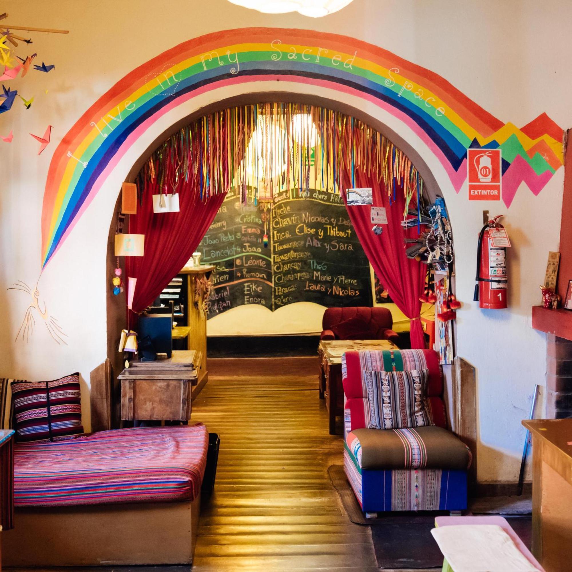 Backpacker La Bo'M Hotel Cusco Luaran gambar